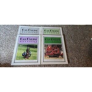 Vintage Gas Engine Magazine from August- October +1 ) 1988 Hit & Miss & Tractors
